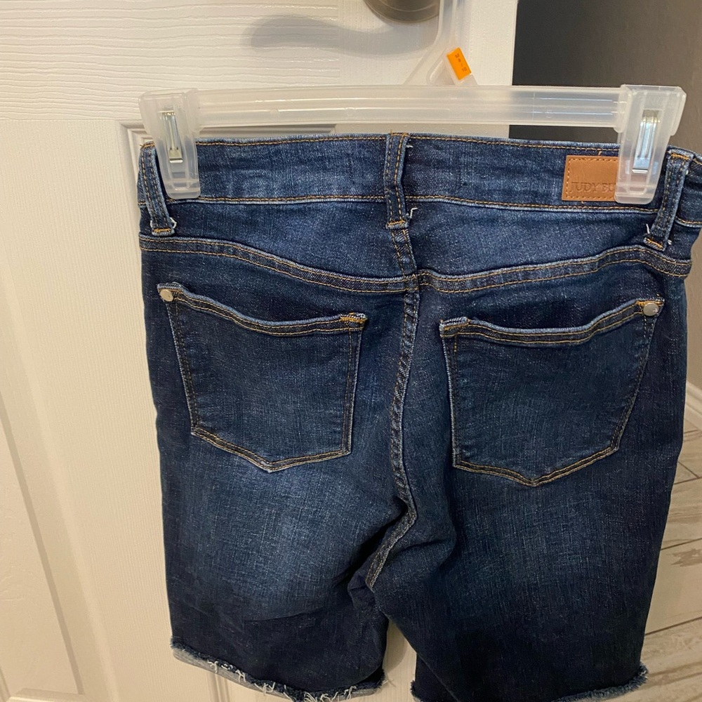 Judy Blue Dark Blue Denim Shorts